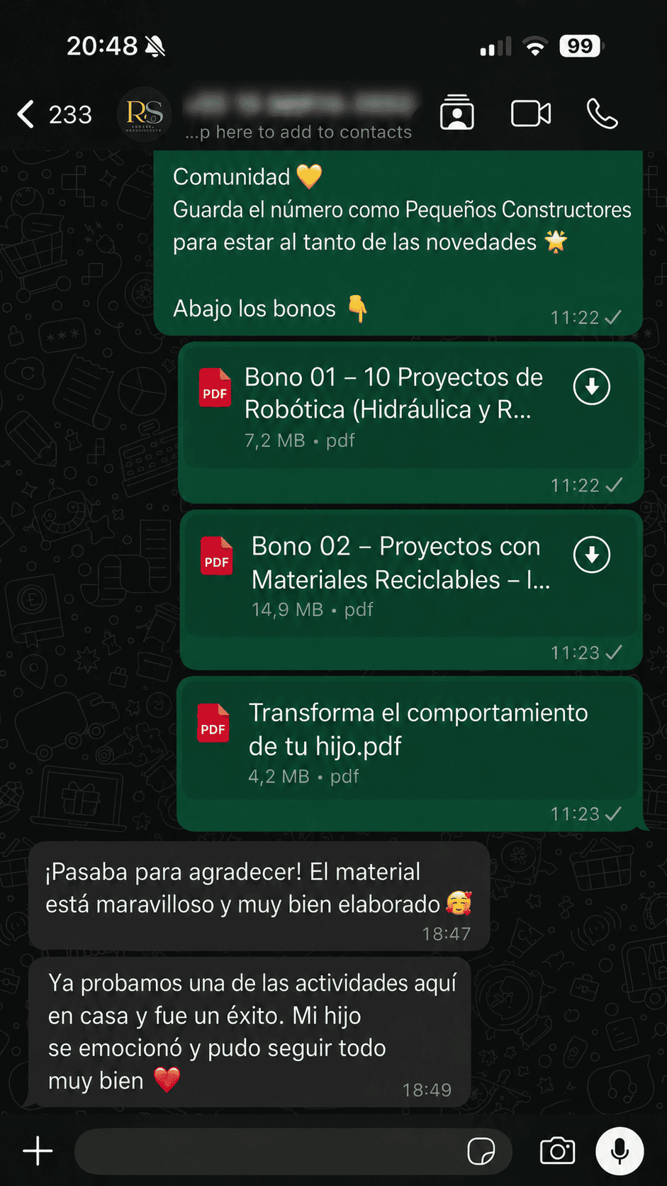 Conversación real 1